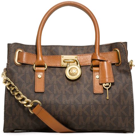 michael kors bag without lock|michael kors hamilton satchel large.